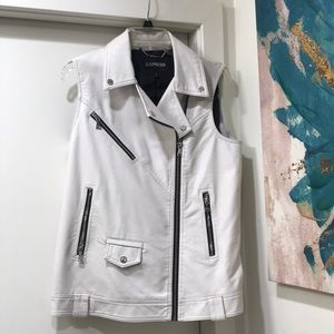 Express (faux) Leather Vest